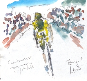 Maxine Dodd, Contador bouncing uphill