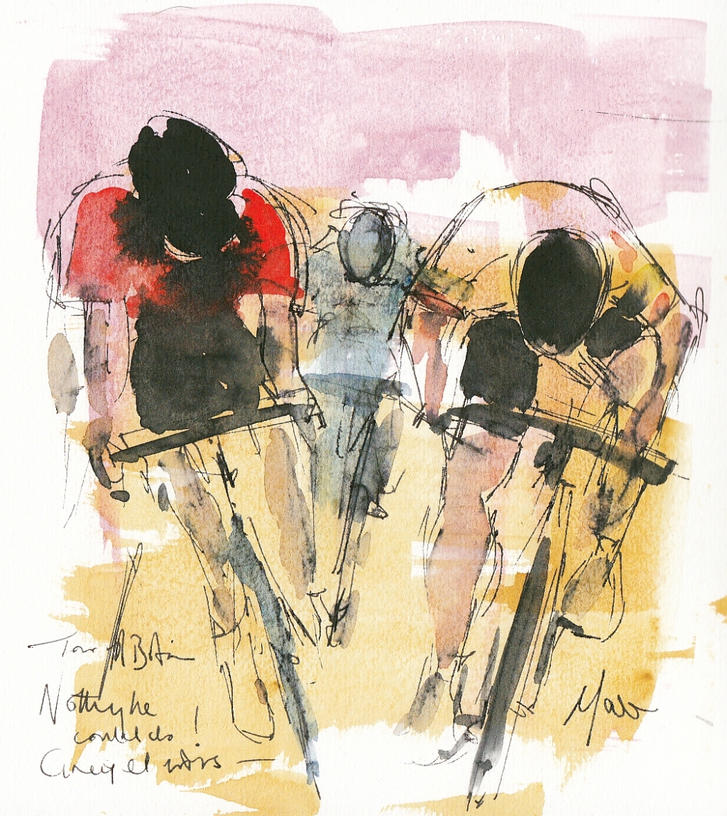 Cycling, art, Maxine Dodd, Tour of Britain