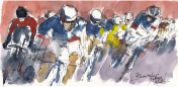 Tour de France, cycling, art