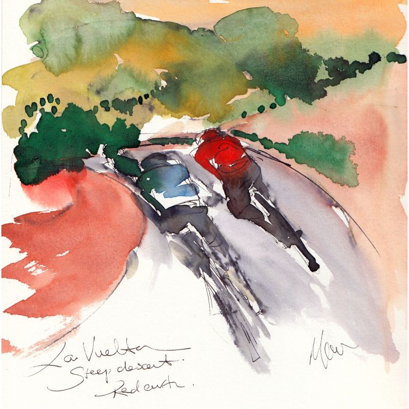Cycling art, La Vuelta
